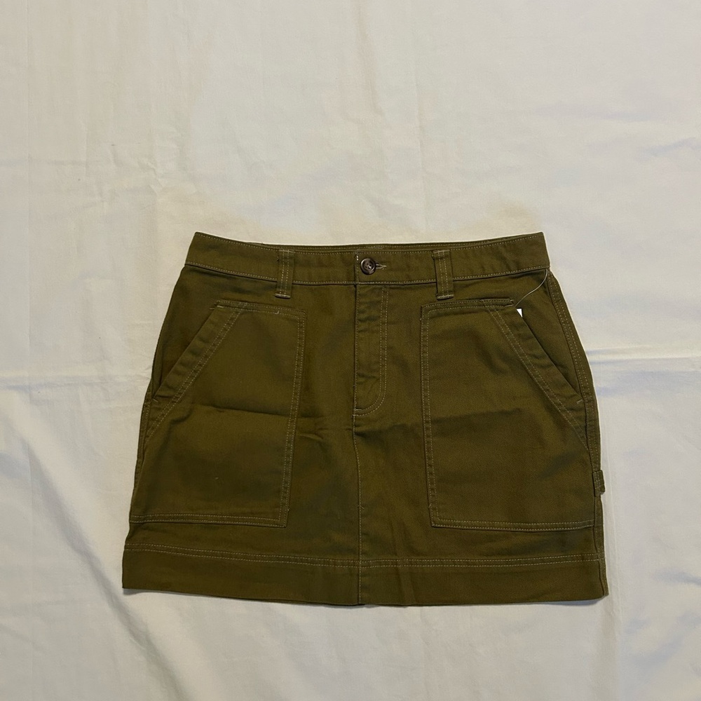 Old Navy Olive Mini Skirt